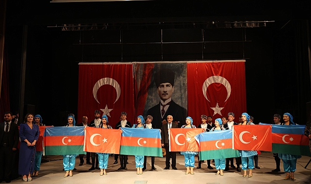 Iğdır’da Azerbaycan’ın bağımsızlık yıldönümü muhteşem bir konserle kutlandı