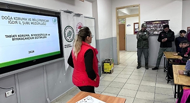 Iğdır’da DKMP’nin doğa eğitimleri devam ediyor