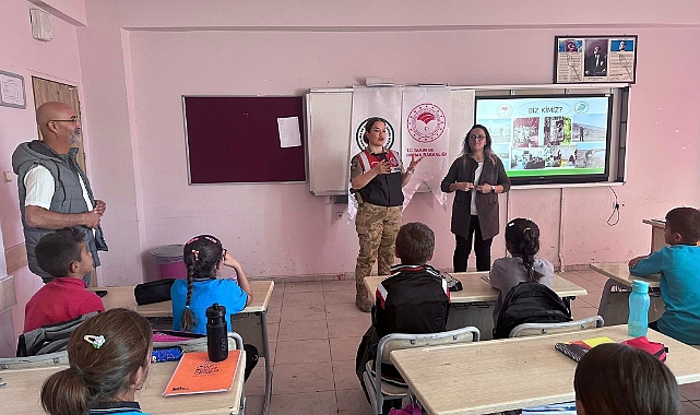 Iğdır’da öğrencilere Tabiatı Koruma eğitimi verildi