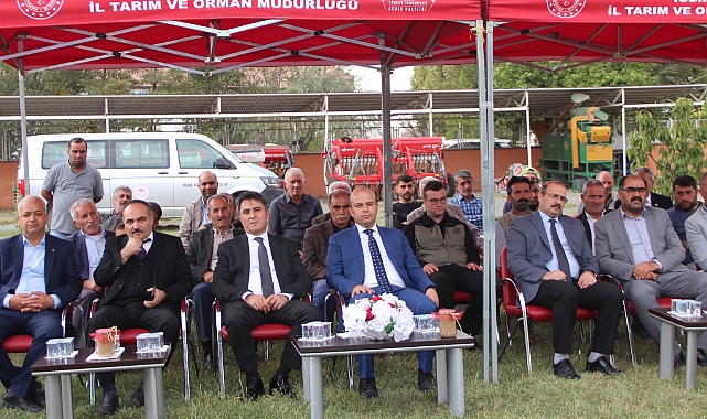 Iğdır&#039;da yüzde 50 hibeli buğday tohumu dağıtıldı