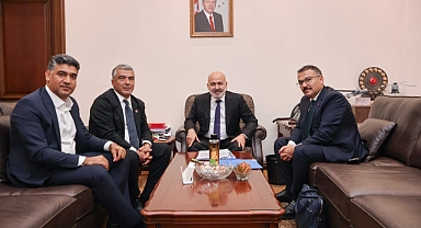 Iğdır Heyetinden İçişleri Bakan Yardımcısı Sağlam’a ziyaret