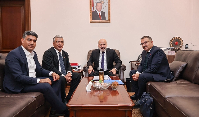 Iğdır Heyetinden İçişleri Bakan Yardımcısı Sağlam’a ziyaret