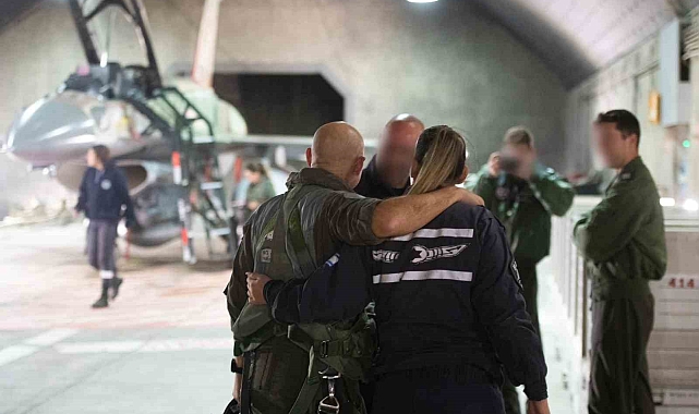 İsrail, F-15 ve F-16 uçaklarının görüntülerini paylaştı