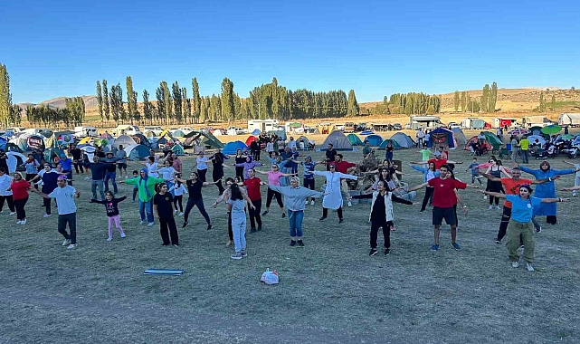 Karavan ve Su Sporları Festivaline yüzlerce doğasever katıldı