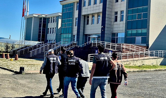 Kars&#039;ta uyuşturucu tacirlerini yönelik operasyonlarını sürdürüyor