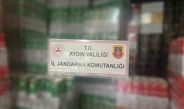 Kayıt dışı boş zeytinyağı kutusu ele geçirildi