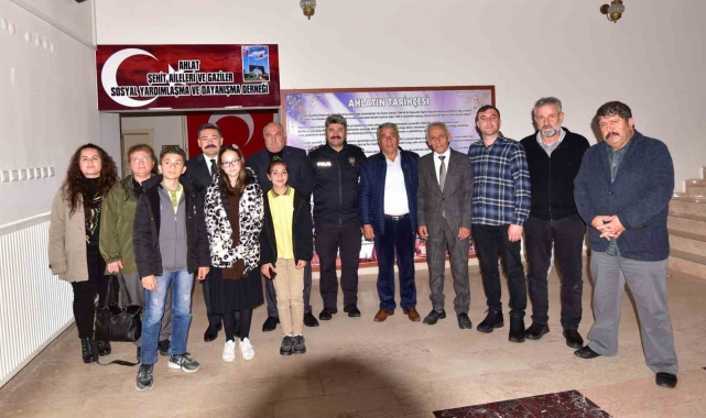 Kaymakam Özçelik&#039;ten Şehit Aileleri Derneği&#039;ne ziyaret