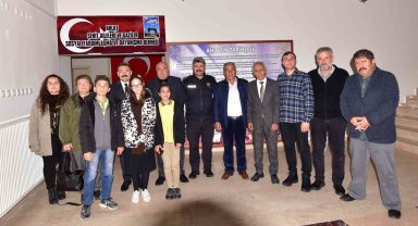 Kaymakam Özçelik'ten Şehit Aileleri Derneği'ne ziyaret