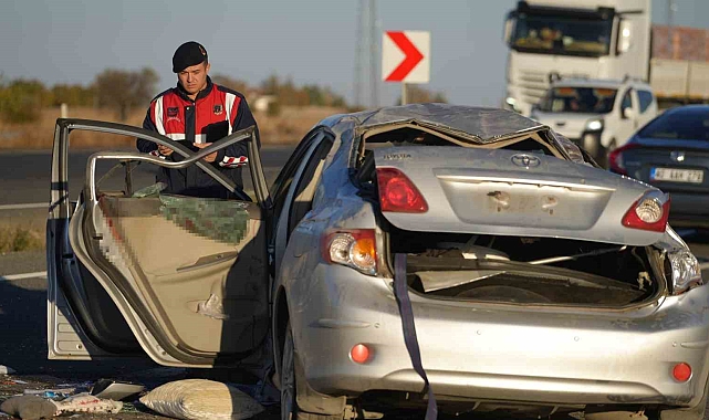 Kırıkkale&#039;de feci kaza
