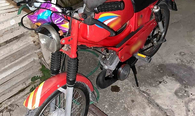 Küçük 4 motosiklet hırsızı yakalandı
