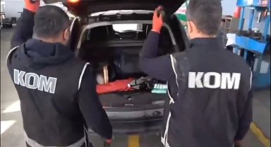 LPG tankında 290 adet cep telefonunu ele geçirildi