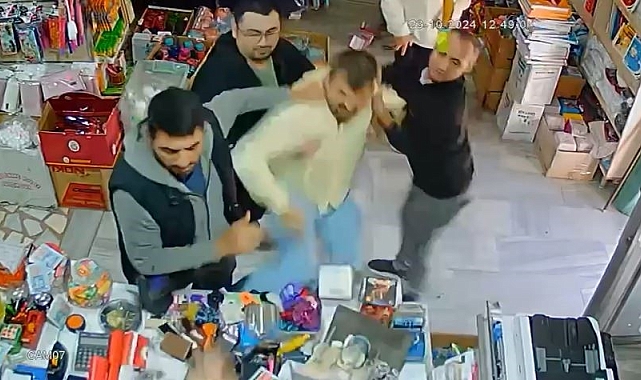 &#039;Maytap&#039; kavgası kamerada