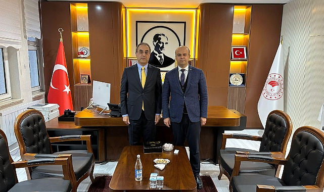 Nahcivan Başkonsolosu İl Müdürü Tingiş’i makamında ziyaret etti