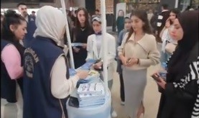 Öğrenciler, teröre karşı bilgilendirildi