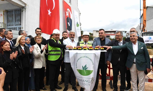 Osmangazi&#039;de yeni kreşin temeli atıldı