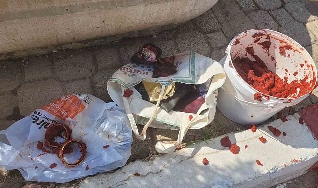 Poşetlenerek salça kovasına saklanan yaklaşık 3 milyon TL değerindeki altın ve döviz ele geçirildi