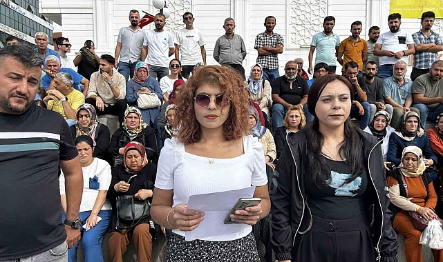 Ritim Tekstil fabrikasının kapatılmasının ardından işçiler ortada kaldı