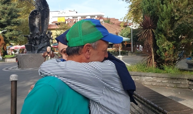 Rize&#039;de duygulandıran doğum günü sürprizi