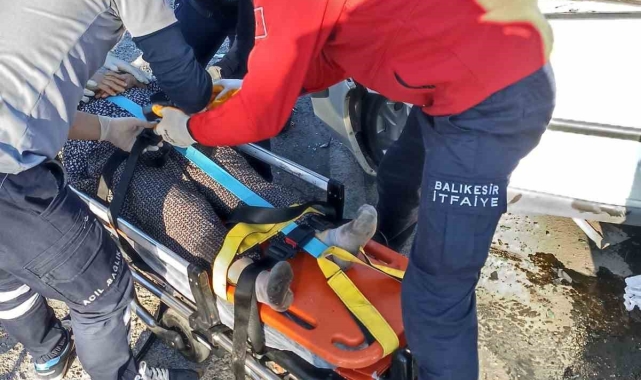 Savaştepe&#039;de trafik kazası: 1 ölü 4 yaralı