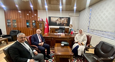 Sempozyum Vesilesiyle Iğdır Müftüsü Demirel’e Ziyaret