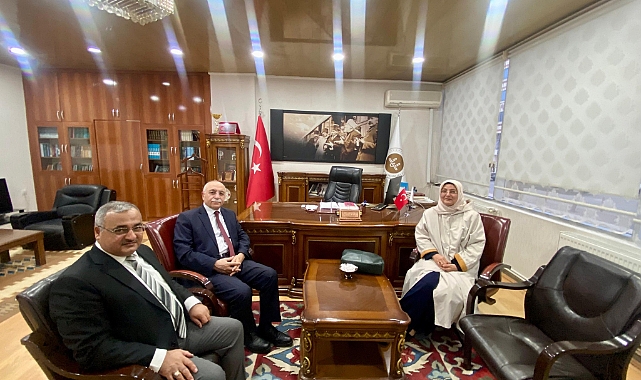 Sempozyum Vesilesiyle Iğdır Müftüsü Demirel’e Ziyaret