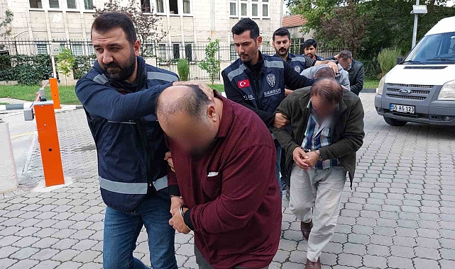 Silah Operasyonunda Gözaltına Alınan 4 Kişi Adliyeye Sevk Edildi