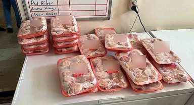 Tarihi geçmiş 80 kilo ete el konuldu