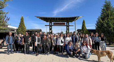 Üniversite öğrencilerinden Tepebaşı'na teknik gezi