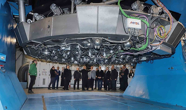 Vali Çiftçi, Doğu Anadolu Gözlemevini (DAG) ziyaret ederek incelemelerde bulundu