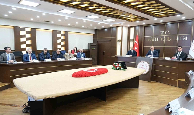 Vali Mustafa Koç başkanlığında, İl İstihdam ve Mesleki Eğitim Kurulu Toplantısı