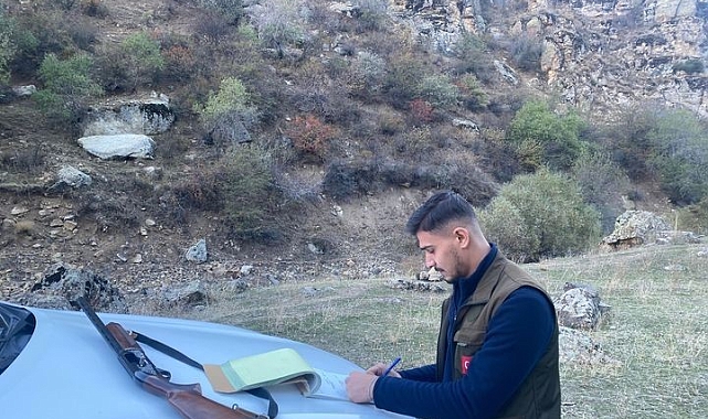 Van&#039;da kaçak avlanan şahsa 11 bin 548 lira ceza
