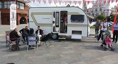 Van'da üretilen Artos ve Olimpos model karavanlar görücüye çıktı