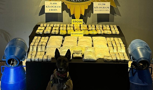 Varillerden kilolarca uyuşturucu çıktı