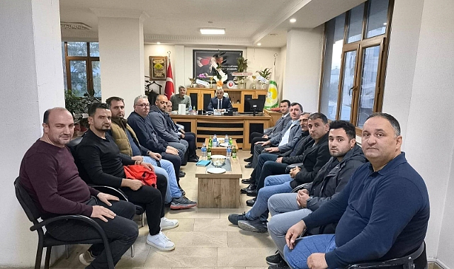 Yeşil Iğdır Sulama Birliği Başkanı Karabacak’a hayırlı olsun ziyareti