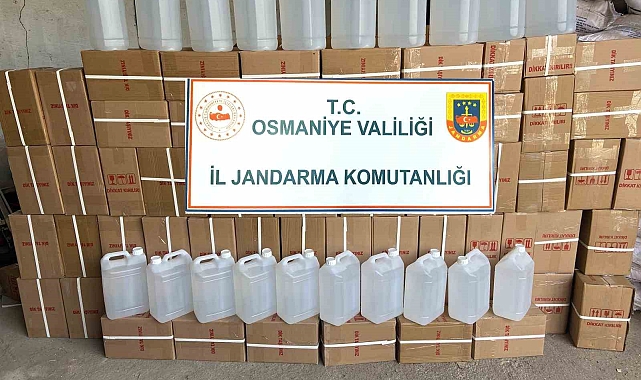 Yüzey temizleyici adı altında sahte alkol sattılar