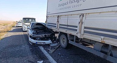 Zincirleme trafik kazasında 9 kişi yaralandı