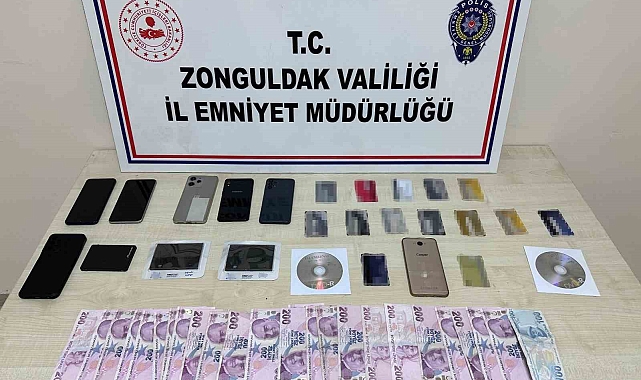 Zonguldak&#039;ta sosyal medya platformu üzerinden 1 milyon 186 bin lira dolandırdılar