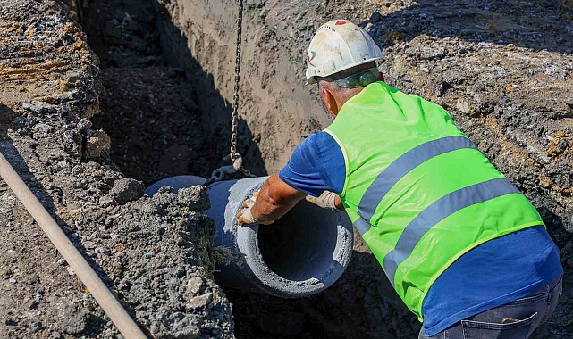 13 bin metrelik yeni kanalizasyon hattı