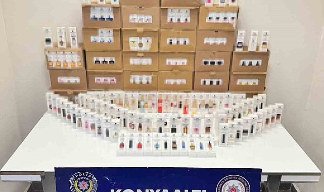 2 milyon lira değerinde kaçak parfüm ele geçirildi
