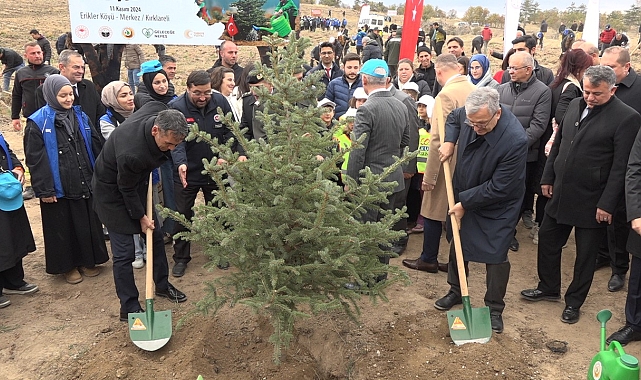 20 bin fidan toprakla buluştu