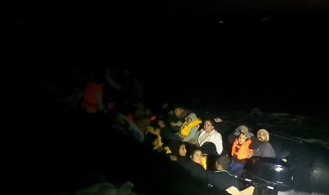 24&#039;ü çocuk 53 düzensiz göçmen yakalandı