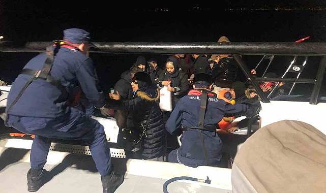 33 düzensiz göçmen yakalandı
