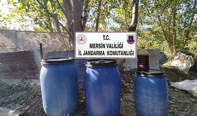 510 litre sahte içki ele geçirildi
