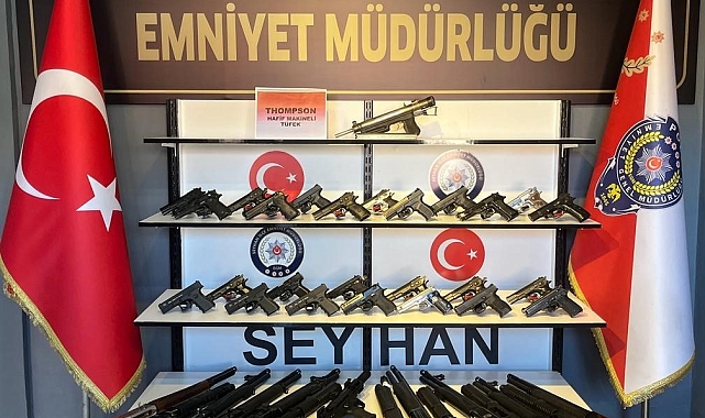 75 silah ele geçirilirken 253 suçlu yakalandı
