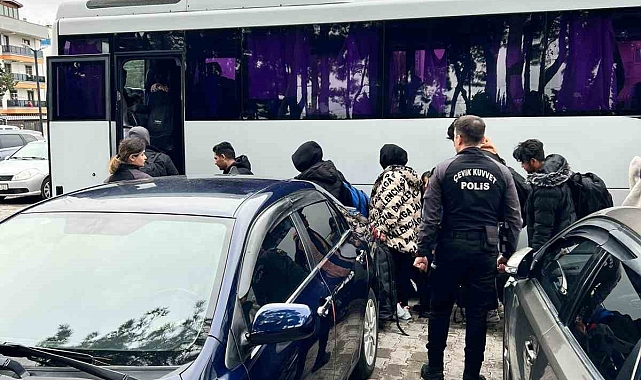 Afganistan uyruklu 27 şahıs yakalandı