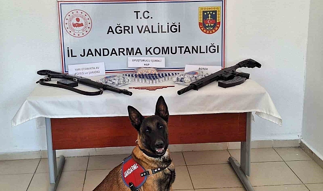 Ağrı&#039;da iş yerine yapılan operasyonda 2 kişi gözaltına alındı