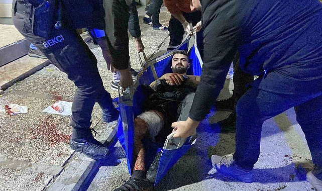 Aksaray&#039;da 2 grup arasında çıkan tartışma bıçaklı kavgaya dönüştü