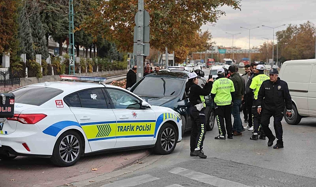 Aranan şahıs, yarım saatlik kovalamaca sonrası yakalandı