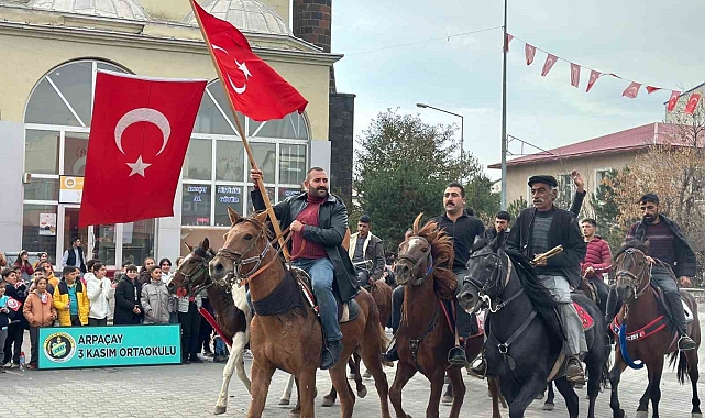 Arpaçay&#039;ın düşman işgalinden kurtuluşu törenlerle kutlandı