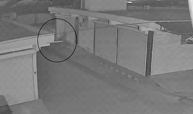 At arabasıyla gelip, sitenin demir kapısını çaldılar